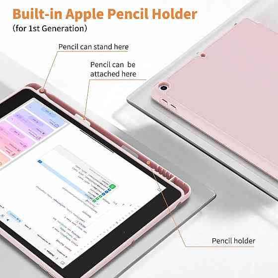 Защитный чехол-книжка Jetech для iPad 10.2 (2019/20/21) Днепр