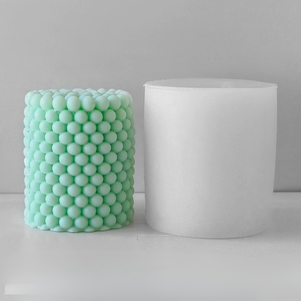 Силиконовая форма для изготовления свечи, молд для изделий из соевого,пчелиного воска и парафина 75 х 75 х 81 мм Каменец-Подольский - изображение 1