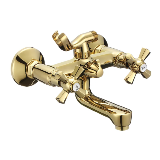 Смеситель для ванны Mixxus Premium Retro Gold-142 (MI5850) Киев