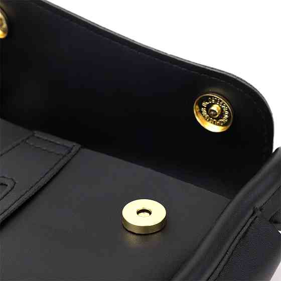 Жіноча сумка сідло з якісної екошкіри Vintage sale_15128 Чорний Київ