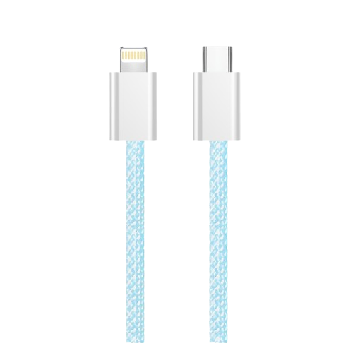 Кабель USB PD Type-C/Lightning ColorWay CW-CBPDCL061-BL 27W 1м синій Житомир