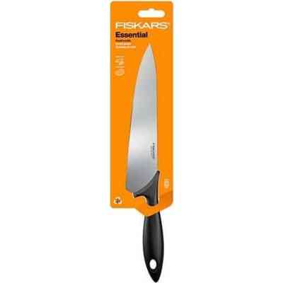 Кухонный нож Fiskars Essential кухарський 21,4 см (1065565) Винница