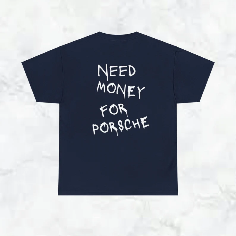 Футболка - "Need money for porsche". Чернівці - фото 3