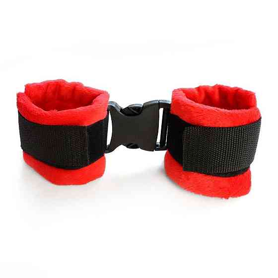 Наручники Art of Sex - Handcuffs Soft Touch Червоні Sex Aura Київ