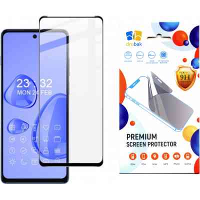 Стекло защитное Drobak Motorola G200 5G Black Frame A+ (616183) Винница