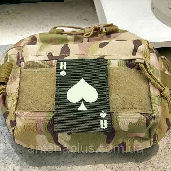 Игральная карта Laser Cut хаки патч / шеврон Киев