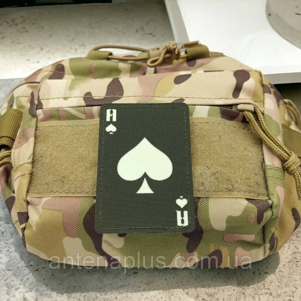 Игральная карта Laser Cut хаки патч / шеврон Киев - изображение 3