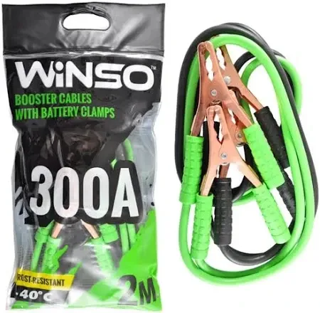 Провода-прикурювачі WINSO 300А, 2 метри – Надійний запуск у будь-яку погоду Ковель