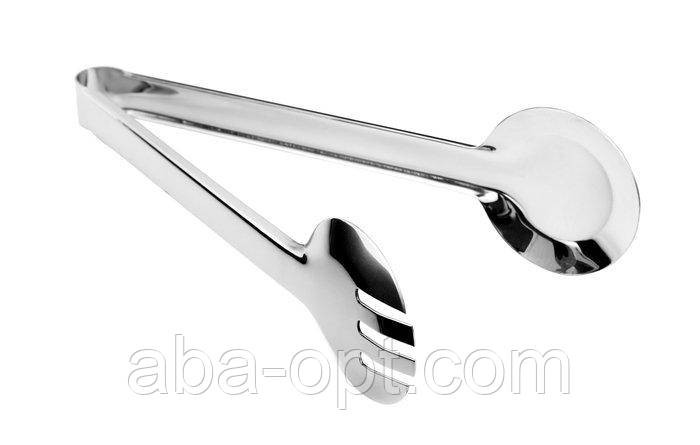 Щипці кухонні універсальні з нержавіючої сталі L 24 см (шт) Одеса - фото 1