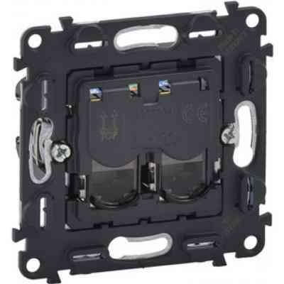 Комп&apos;ютерна розетка LEGRAND подвійна RJ45 Кат.5е UTP Valena IN&apos;MATIC (753041) Вінниця