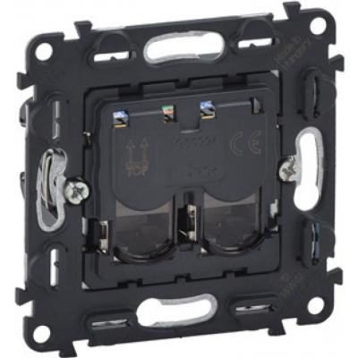 Комп&apos;ютерна розетка LEGRAND подвійна RJ45 Кат.5е UTP Valena IN&apos;MATIC (753041) Вінниця - фото 1