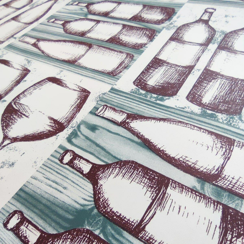 Самоклеющаяся пленка на бумажной основе 0,45х10м х 0,07мм Винная SW-00000798 Киев - изображение 2