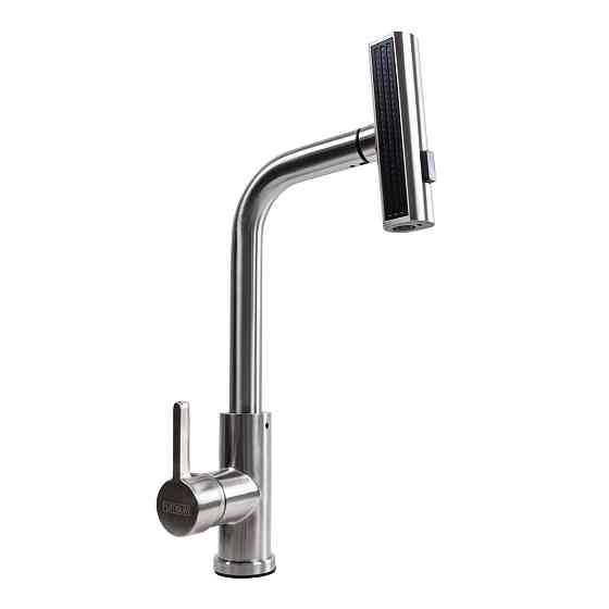 PLATINUM Змішувач кухонний нержавійка Platinum XK08A Київ