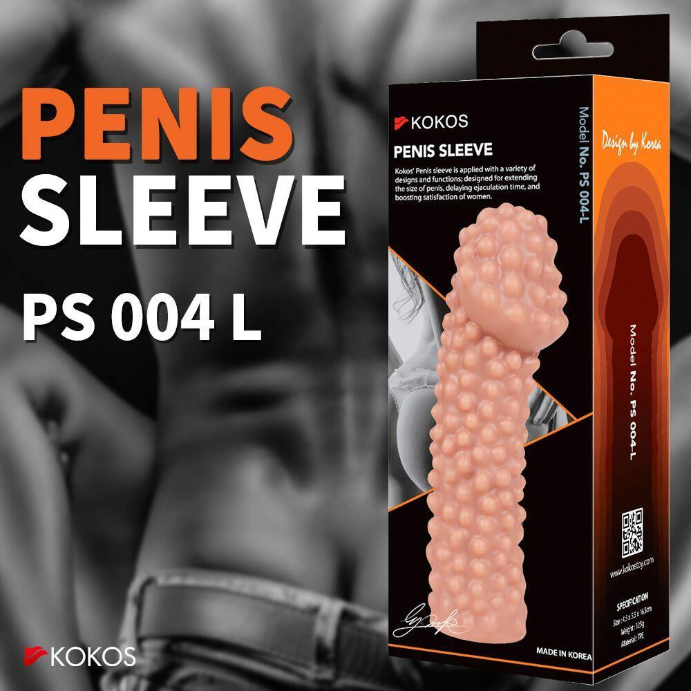 Насадка на член Kokos Penis Sleeve PS 004 L Sex Aura Київ - фото 4