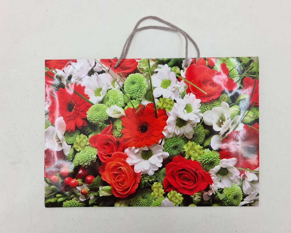 Бумажный большой горизонтальный пакет  36/22/10(артBG-004) (12 шт) Харьков - изображение 4