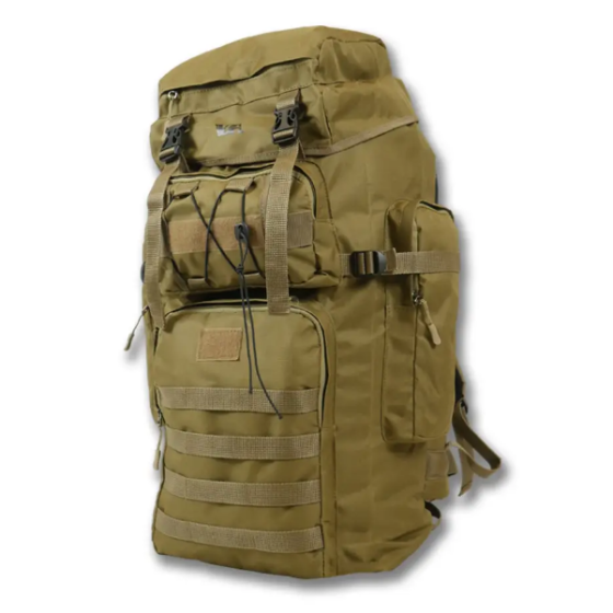 Тактичний рюкзак 70л койот. Великий рюкзак тактичний, армійський рюкзак на 70 літрів Київ