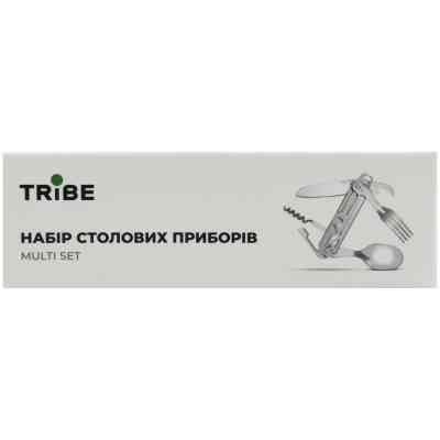 Набір туристичного посуду Tribe Multi Set сталевий (T-FC-0035-metal) Вінниця