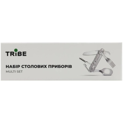 Набір туристичного посуду Tribe Multi Set сталевий (T-FC-0035-metal) Вінниця - фото 4