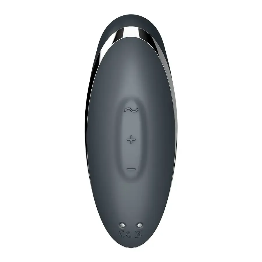 Вібростимулятор-пульсатор Satisfyer Tap & Climax 2 Grey Львів - фото 6