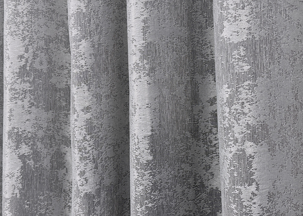 Комплект готових штор VR-Textil Жакард Sultan YL № 1668ш Сірий 130х270 см 2 шт (39-988) Київ - фото 7