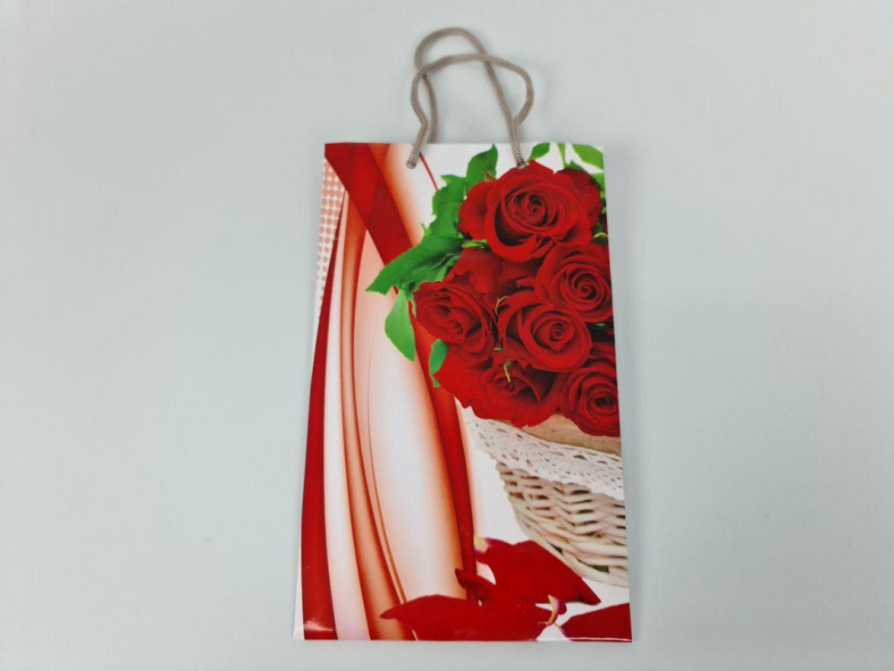 Бумажный пакет подарочный Средний 17/26/8 (артSV-059) (12 шт) Харьков - изображение 3