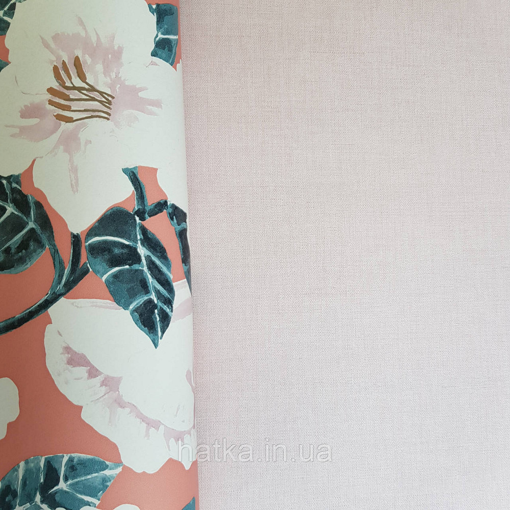 Шпалери вінілові на флізелін Caselio The Place to bed 0.53х10 м однотонні рожеві Київ - фото 1