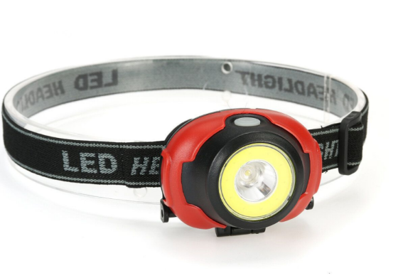 Налобний ліхтар PL-010, COB, 3xAAA Дніпро