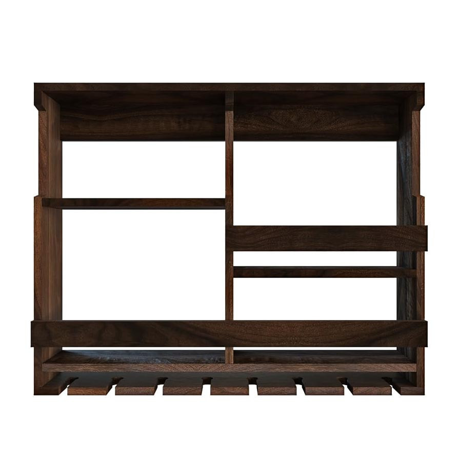 Настенная винная полка 