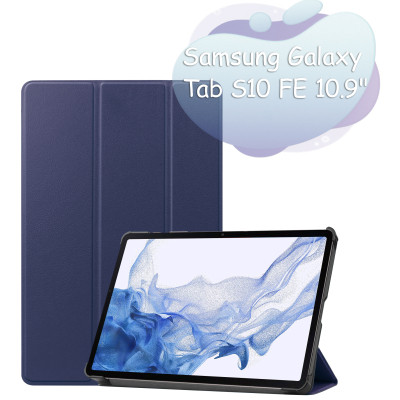 Чохол до планшета BeCover Smart Case Samsung Galaxy Tab S10 FE (SM-X520/SM-X526) 10.9" Deep Blue (713274) Вінниця - фото 1