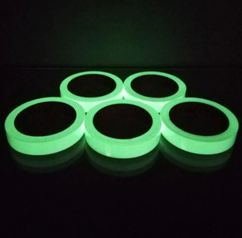 Люмінесцентна наклейка смужка 3 см на 300 см салатовий Київ - фото 3