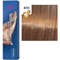 Фарба для волос Колестон Wella Koleston Perfect ME+ 8/03 янтарь Киев - изображение 1