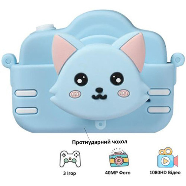 Игрушечный детский фотоапарат, Игрушечный фотоаппарат с камерой, Удобная детская цифровая камера QH-69 Львов - изображение 18