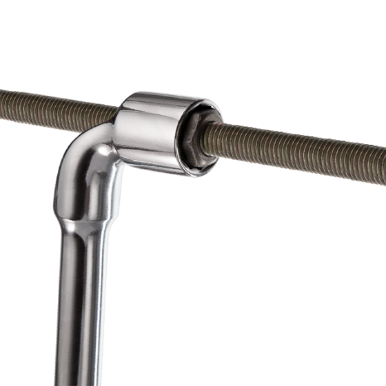 Ключ торцевой с отверстием, L-образный, 16 мм INTERTOOL HT-1616 Киев