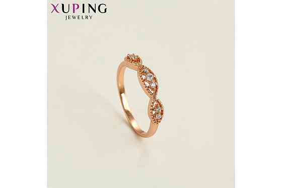 Кольцо Xuping розовая позолота - 18размер Киев