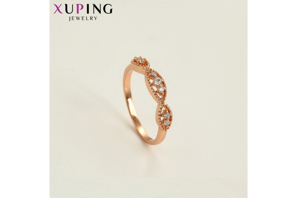 Кольцо Xuping розовая позолота - 18размер Киев - изображение 2