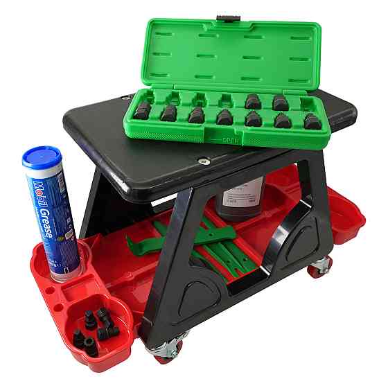 Стілець пластиковий багатофункціональний для автосервісу G.I.KRAFT GI36001 Одеса