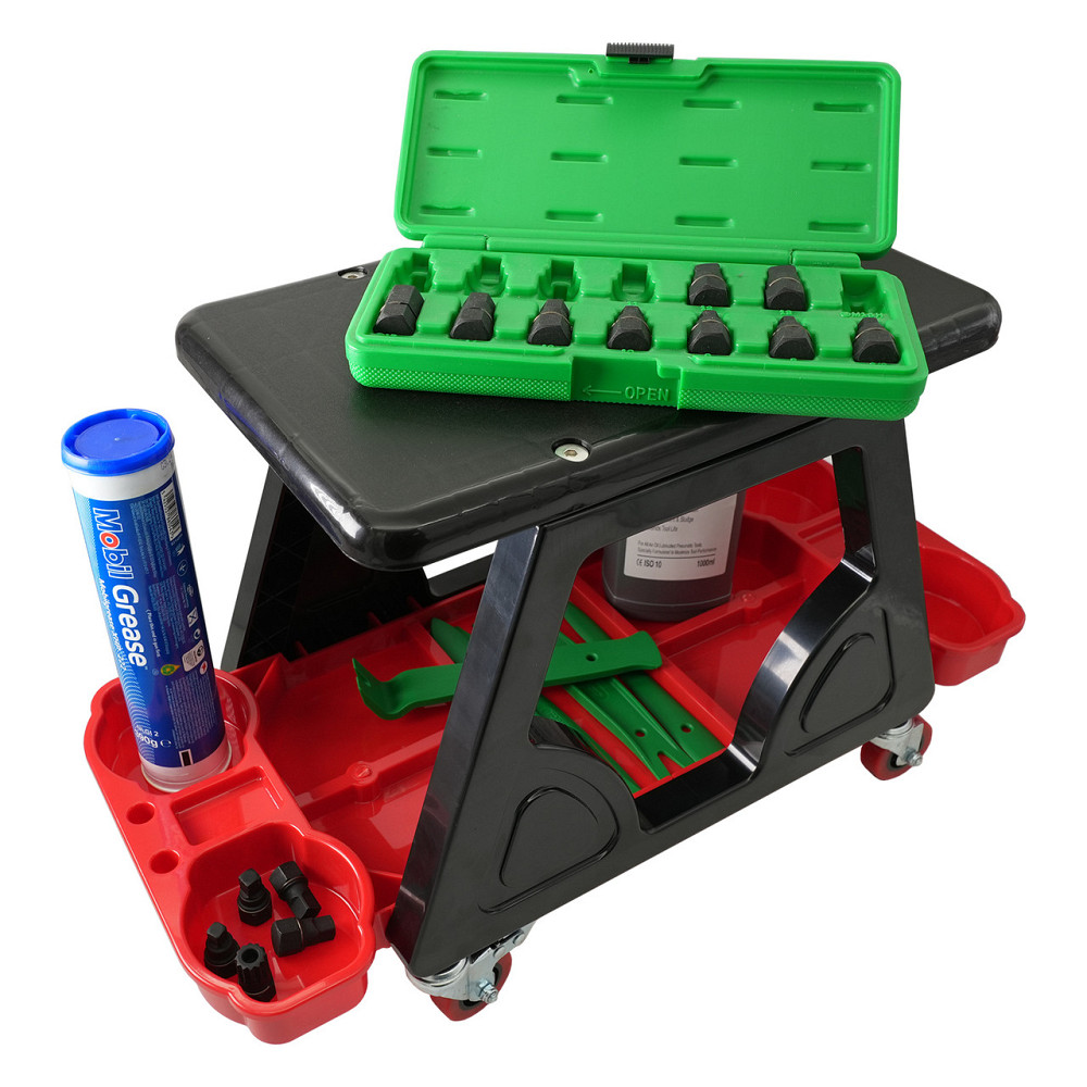 Стілець пластиковий багатофункціональний для автосервісу G.I.KRAFT GI36001 Одеса - фото 4