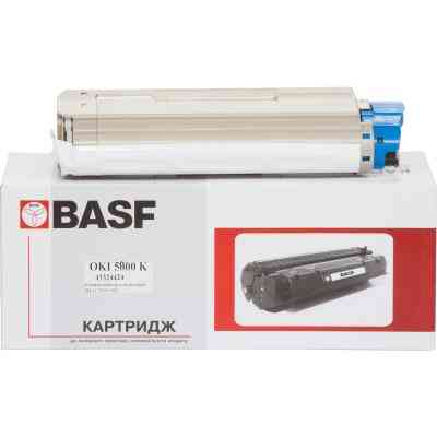 Тонер-картридж BASF OKI C5800/5900 Black 43324424 (KT-C5800B-43324424) Винница