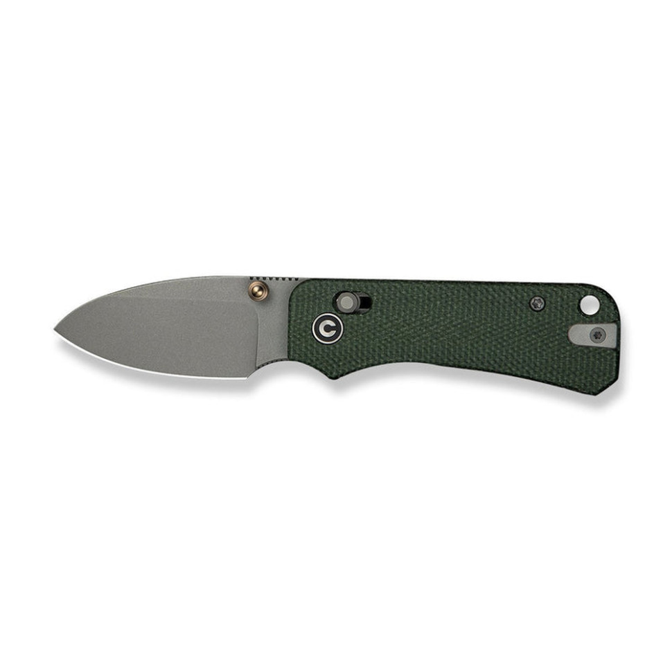 Ніж складаний кишеньковий Civivi Baby Banter 2, (5.9 см) Nitro-V / Micarta темно-зелений Київ - фото 3