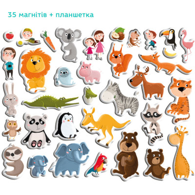Обучающий набор DoDo Магнитная игра Зоопарк (200207) Винница - изображение 5