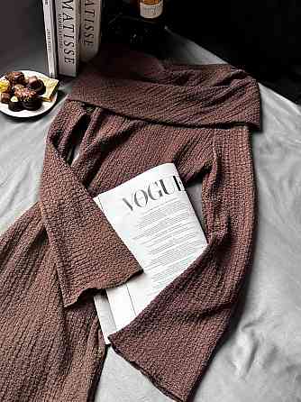 Женское элегантное нежное платье из нежного трикотажа букле Шоколад Одесса