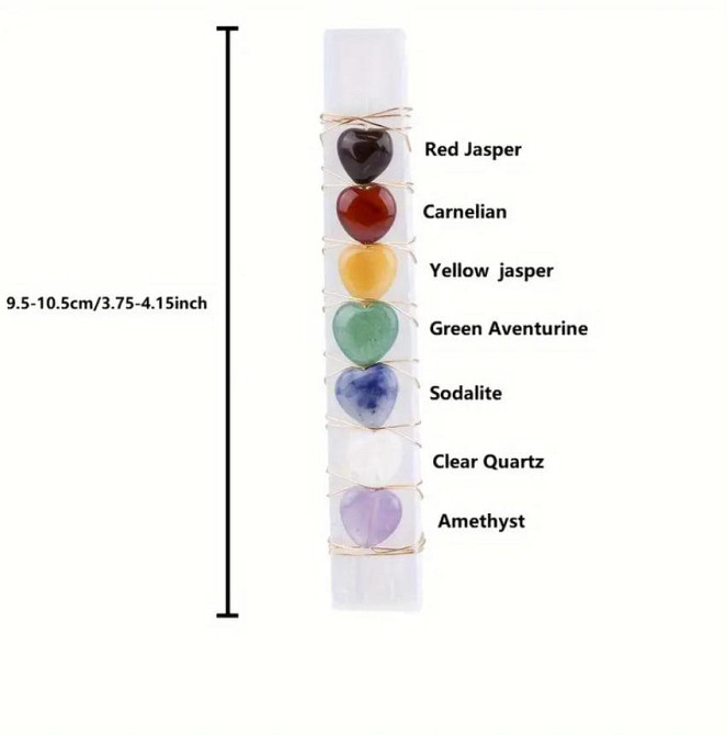 Палочка из натурального селенита 