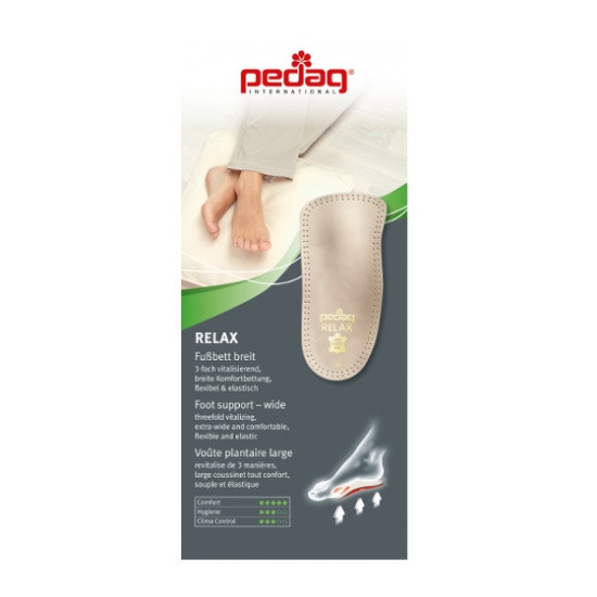 Ортопедическая каркасная полустелька-супинатор для закрытой модельной обуви Relax мужская 44 Днепр - изображение 2