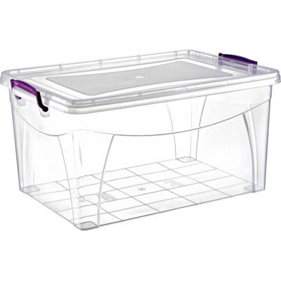 Харчовий контейнер Irak Plastik Hide прямокутний 15 л прозорий (4656) Вінниця - фото 1