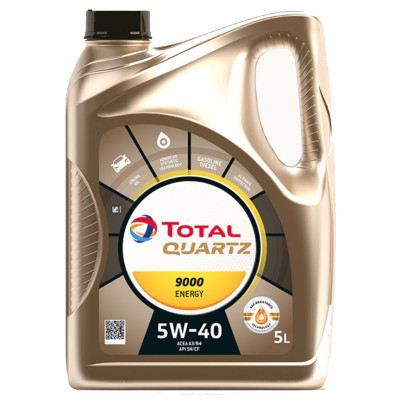 Моторное масло Total QUARTZ 9000 ENERGY 5W-40 5л (TL 216609) Винница - изображение 1