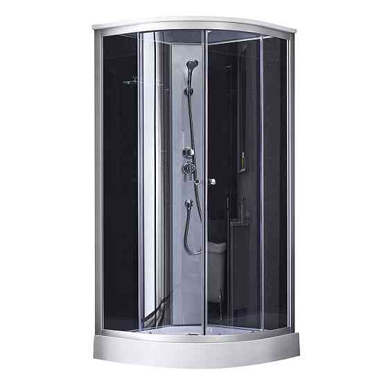 Душевой бокс Lidz Tani SB90x90.SAT.LOW.GR, стекло тонированное 4 мм Киев