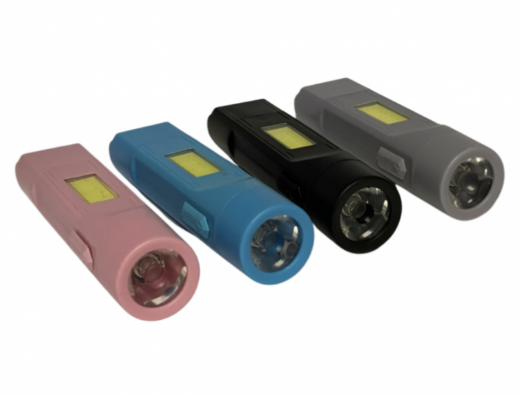 Ручний ліхтар PL-099, LED+COB, USB, акум. Дніпро - фото 3