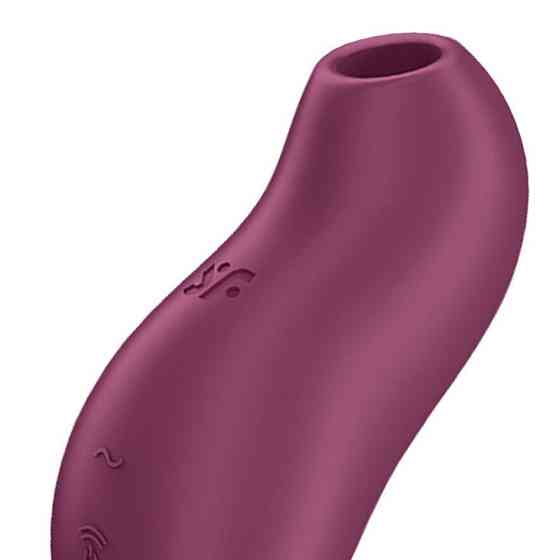 Вакуумний кліторальний стимулятор з вібрацією Satisfyer Pocket Pro 1 Purple Sex Aura Київ