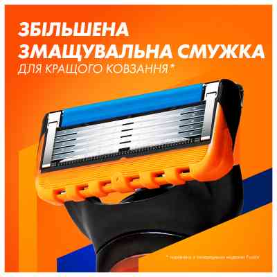Бритва Gillette Fusion5 с 5 сменными картриджами + Подставка (8700216356794) Винница