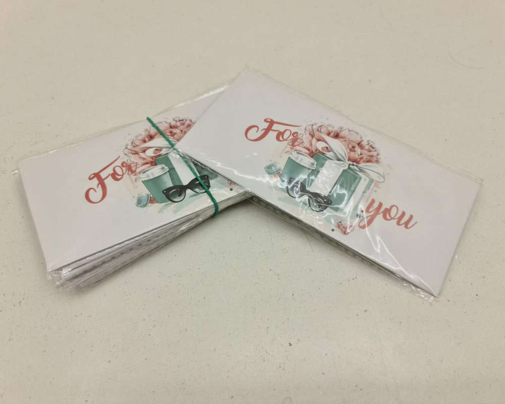 Конверт для грошей "For you" (10 пачка) Харків - фото 4